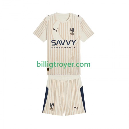 Billige Fotballdrakter Al Hilal CWC Barn Bortedraktsett 2025/26 Kortermet